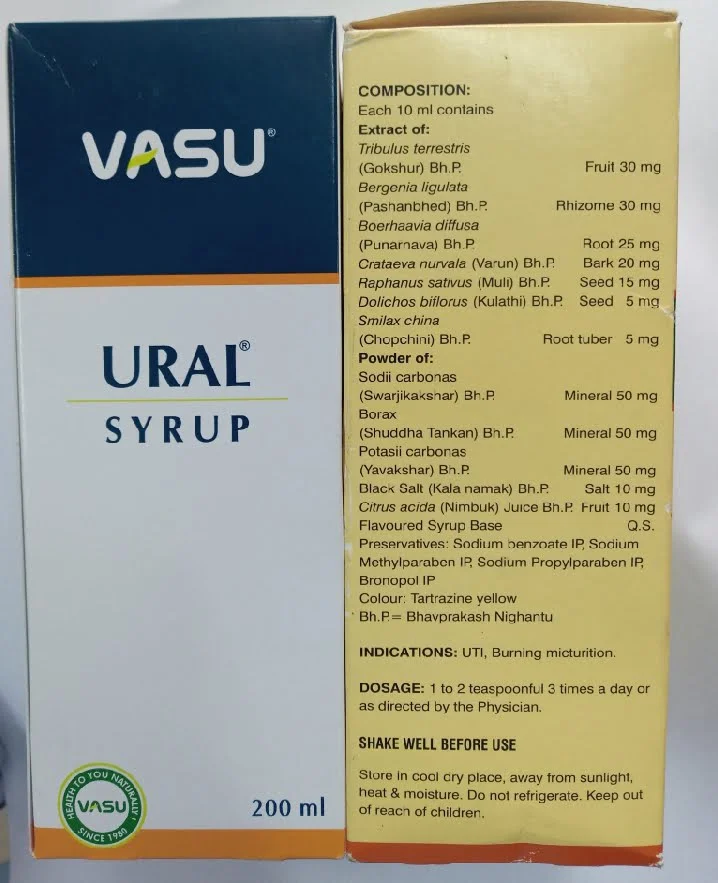 VASU HEALTHCARE VAURAL SYRUP 200ML - Image 4