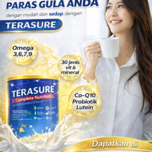 TERASURE COMPLETE NUTRITION PLANT-BASED MILK POWDER